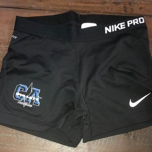 California allstar bullets Nike pro shorts